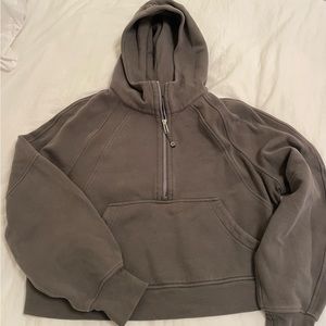 lululemon scuba half zip hoodie